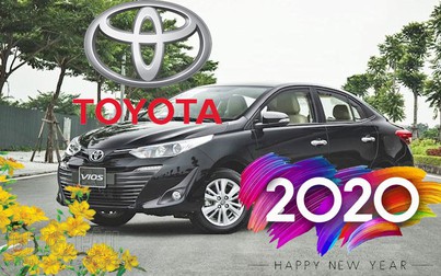 Giá ô tô Toyota tháng 1/2020: Vios hot trong tầm 569 triệu đồng