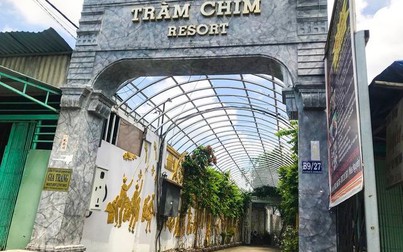 Ngày mai, cưỡng chế công trình Resort Tràm Chim