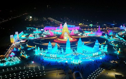 Mãn nhãn lễ hội băng tuyết lớn nhất thế giới tại Trung Quốc