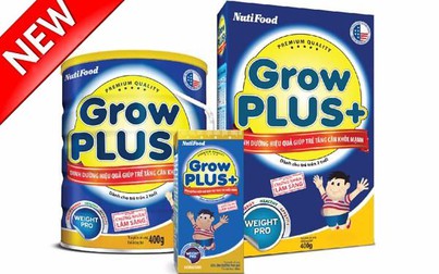 Giá sữa Nutifood Grow Plus cập nhật mới nhất tháng 2/2020: Không tăng