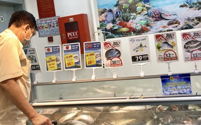 Cá khô nhập khẩu bán giá khuyến mãi tại siêu thị
