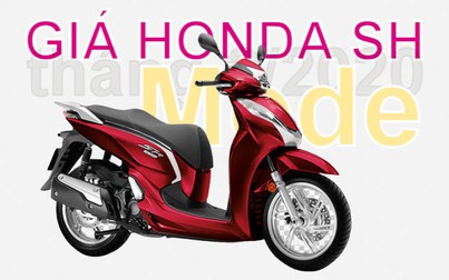 Giá xe máy Honda SH Mode tháng 2/2020: Giảm nhẹ tại các đại lý