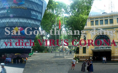 Sài Gòn thoáng đãng đến lạ thường vì dịch virus corona