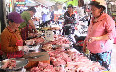 Giá thịt heo đồng loạt giảm 5.000 đồng ngày đầu tuần