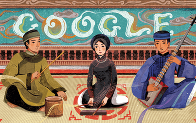 Ca trù Việt Nam được Google Doodle tôn vinh