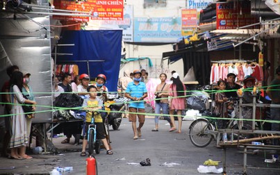 Hỏa hoạn thiêu rụi 5 cửa hàng gần chợ Hạnh Thông Tây