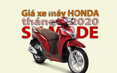 Giá xe máy Honda SH Mode tháng 3/2020: Tốt hơn thời điểm trước Tết