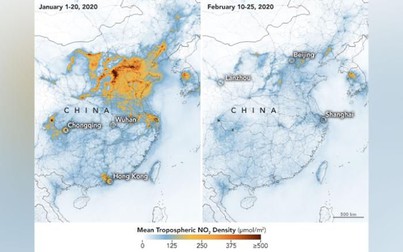 Ô nhiễm ở Trung Quốc giảm do COVID-19