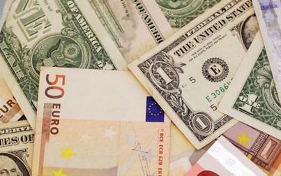 USD đồng loạt giảm mạnh, Euro tăng giá