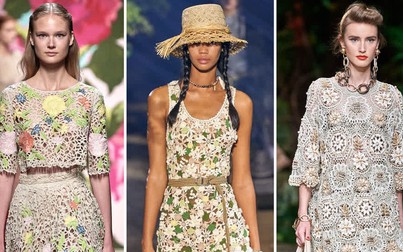 Xu hướng thời trang 2020: Muôn màu kiểu đồ đan móc cho mùa Hè