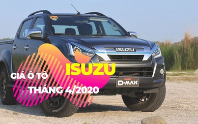 Giá ô tô Isuzu tháng 4/2020: mu-X có thêm phiên bản mới, giá từ 816 triệu đồng