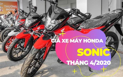Giá xe máy Honda Sonic 150R tháng 4/2020: Giữ mức 66,7 triệu đồng