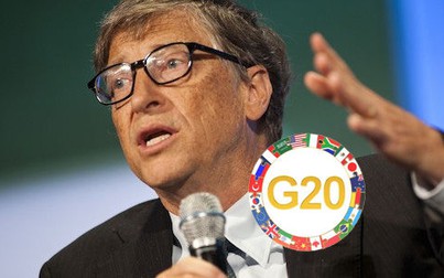 Bill Gates kêu gọi Nhóm G20 tài trợ nhiều hơn để nghiên cứu vaccine chống dịch COVID-19