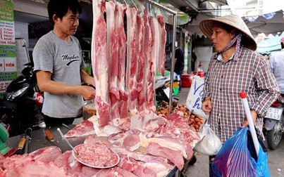 Giá thịt heo mảnh tiếp tục tăng tại các chợ lẻ ở TP.HCM