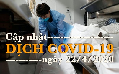 Cập nhật COVID 19 ngày 22/4: 6,5 ngày liên tục Việt Nam không có ca nhiễm mới