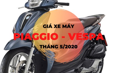 Giá xe máy Piaggio tháng 5/2020: Medley "hot" trong tầm 72,5 - 88 triệu đồng