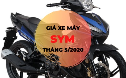 Giá xe máy SYM tháng 5/2020: Star SR 170 giữ mức 49,9 triệu đồng