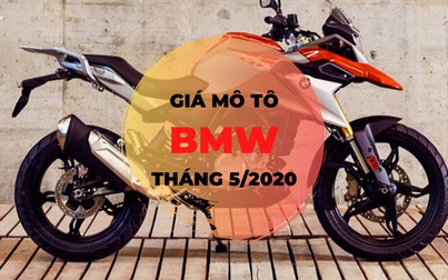 Giá xe mô tô BMW tháng 5/2020: BMW G310 GS hot trong tầm 219 triệu đồng