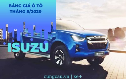 Giá ô tô Isuzu tháng 5/2020: mu-X từ 948 triệu đồng