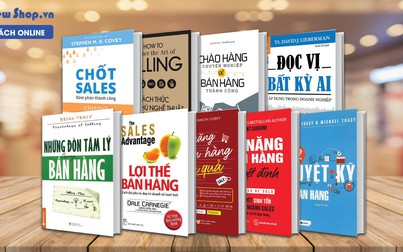 10 cuốn sách giúp bạn gia tăng doanh số bán hàng hiệu quả