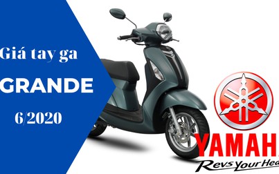 Giá xe máy Yamaha Grande tháng 6/2020: Từ 40,5 - 49 triệu đồng