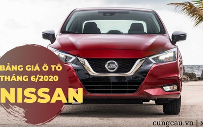 Giá ô tô Nissan tháng 6/2020: Sunny ổn định từ 474 triệu đồng/xe