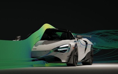 Siêu xe McLaren 720S 2020 lộ diện với công nghệ in 3D đầu tiên trên thế giới