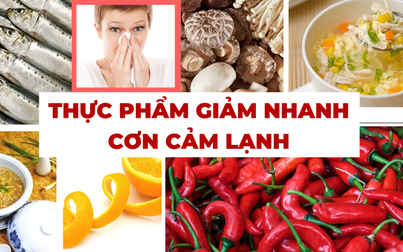 Mắc mưa, cảm lạnh, ăn gì mau khỏi?