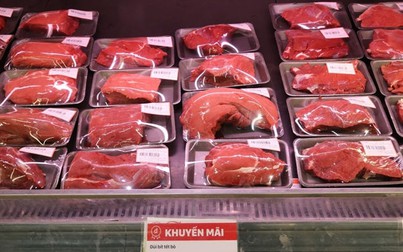 Thịt bò siêu thị tăng giá mạnh