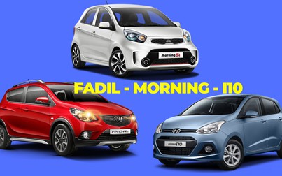 Nên mua Vinfast Fadil, Kia Morning hay Hyundai Grand i10?
