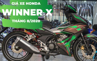 Giá xe máy Honda Winner X tháng 8/2020: Giảm mạnh tại các đại lý