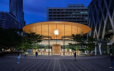 Chiêm ngưỡng cửa hàng Apple Store thứ 2 chuẩn bị mở cửa tại Bangkok, Thái Lan