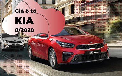 Giá ô tô Kia tháng 8/2020: Sorento và Sedona giảm giá