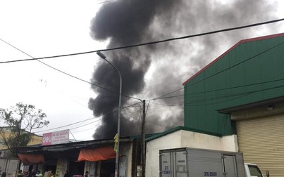 Cháy lớn tại một khu dân cư ở Kiên Giang