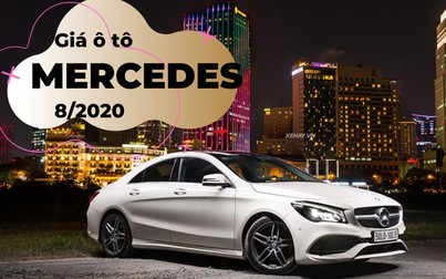 Giá ô tô Mercedes tháng 8/2020: GLS63 AMG giá hơn 11 tỷ đồng