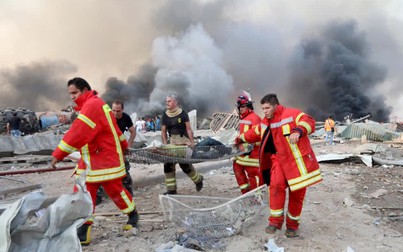 Gần 4.000 người thương vong trong vụ nổ kinh hoàng ở Beirut,Lebanon
