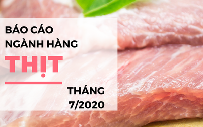 Báo cáo ngành hàng thịt tháng 7/2020: Trung Quốc nhập khẩu mạnh, nguồn cung thịt trong nước thấp