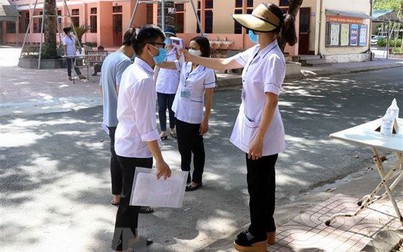 Có 352 thí sinh ở Quảng Ngãi dừng thi tốt nghiệp do liên quan đến bệnh nhân COVID -19