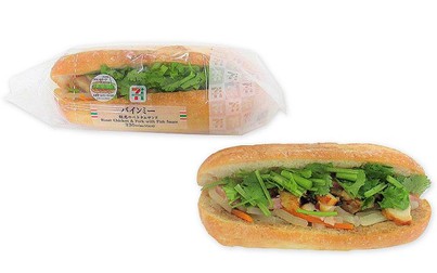7-Eleven bán bánh mì Việt Nam tại Nhật Bản, giá 80.000 đồng một ổ