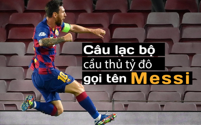 Dù thất bại tại Champions League, Messi vẫn gia nhập hàng ngũ những ngôi sao thể thao tỷ USD