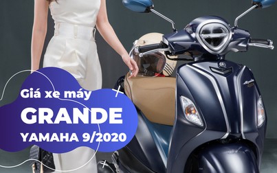 Giá xe máy Yamaha Grande tháng 9/2020: Dao động từ 40,5 - 49 triệu đồng
