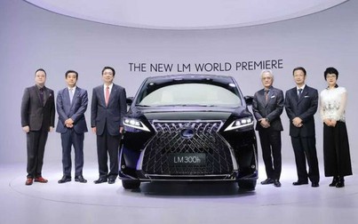 Lexus mở bán mẫu xe LM 4 siêu sang, giá lên đến 215.000 USD tại Trung Quốc