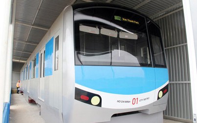 TP.HCM sẽ đón tàu metro đầu tiên vào ngày 10/10