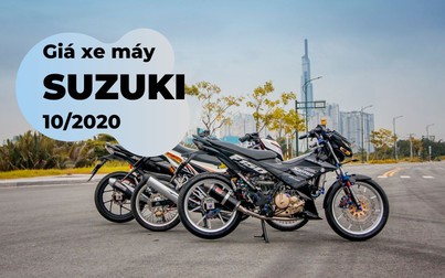 Giá xe máy Suzuki tháng 10/2020: GD110 hấp dẫn với 28,5 triệu đồng