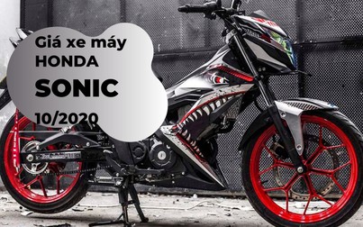 Giá xe máy Honda Sonic 150R tháng 10/2020: Giảm đến 5,5 triệu đồng/chiếc