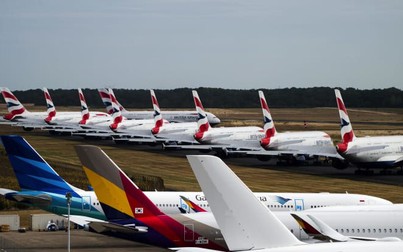 COVID-19 khiến hơn 40 hãng hàng không thế giới dừng hoạt động kể từ tháng 1/2020