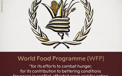 Giải Nobel Hòa Bình 2020 được trao cho 'Chương trình Lương thực Thế giới'