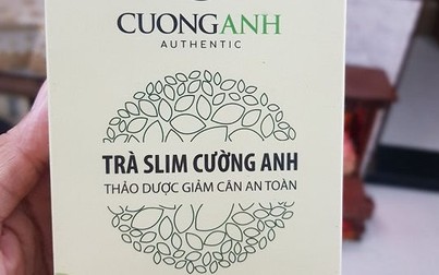Cảnh báo về thực phẩm bảo vệ sức khoẻ Trà Slim Cường Anh