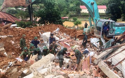 22 cán bộ, chiến sĩ Đoàn 337 gặp nạn ở Quảng Trị đang giúp dân khắc phục hậu quả mưa lũ