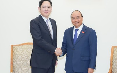 Thủ tướng đề nghị 'thái tử' Samsung đầu tư mảng bán dẫn tại Việt Nam
